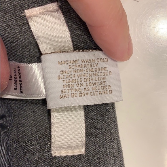 Chico’s grey trousers size 00 short - Picture 6 of 7